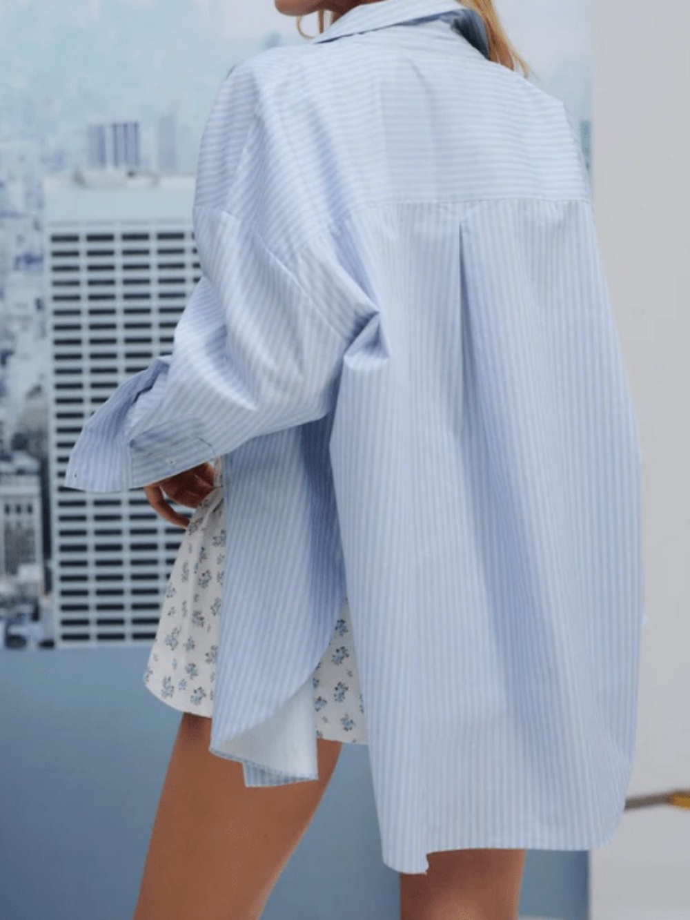 For Love & Lemons TAMREN BUTTON-UP SHIRT - Picture 9 of 9